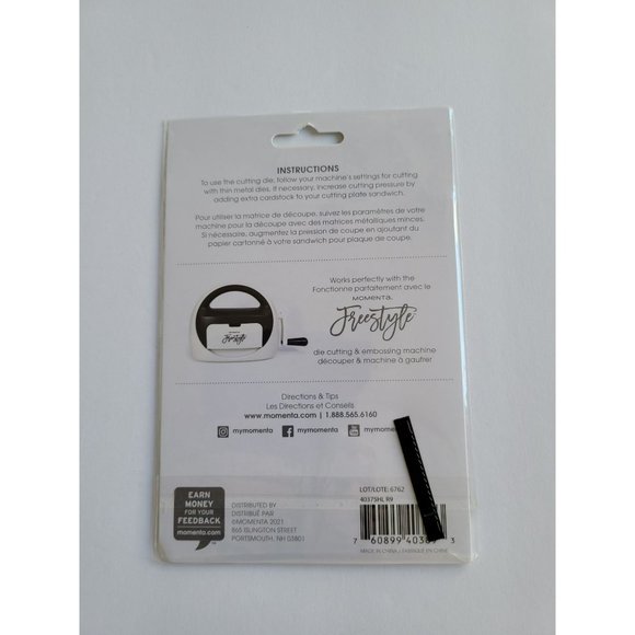 Momenta Cutting Template/ Card Mat , Pennants - Picture 3 of 3